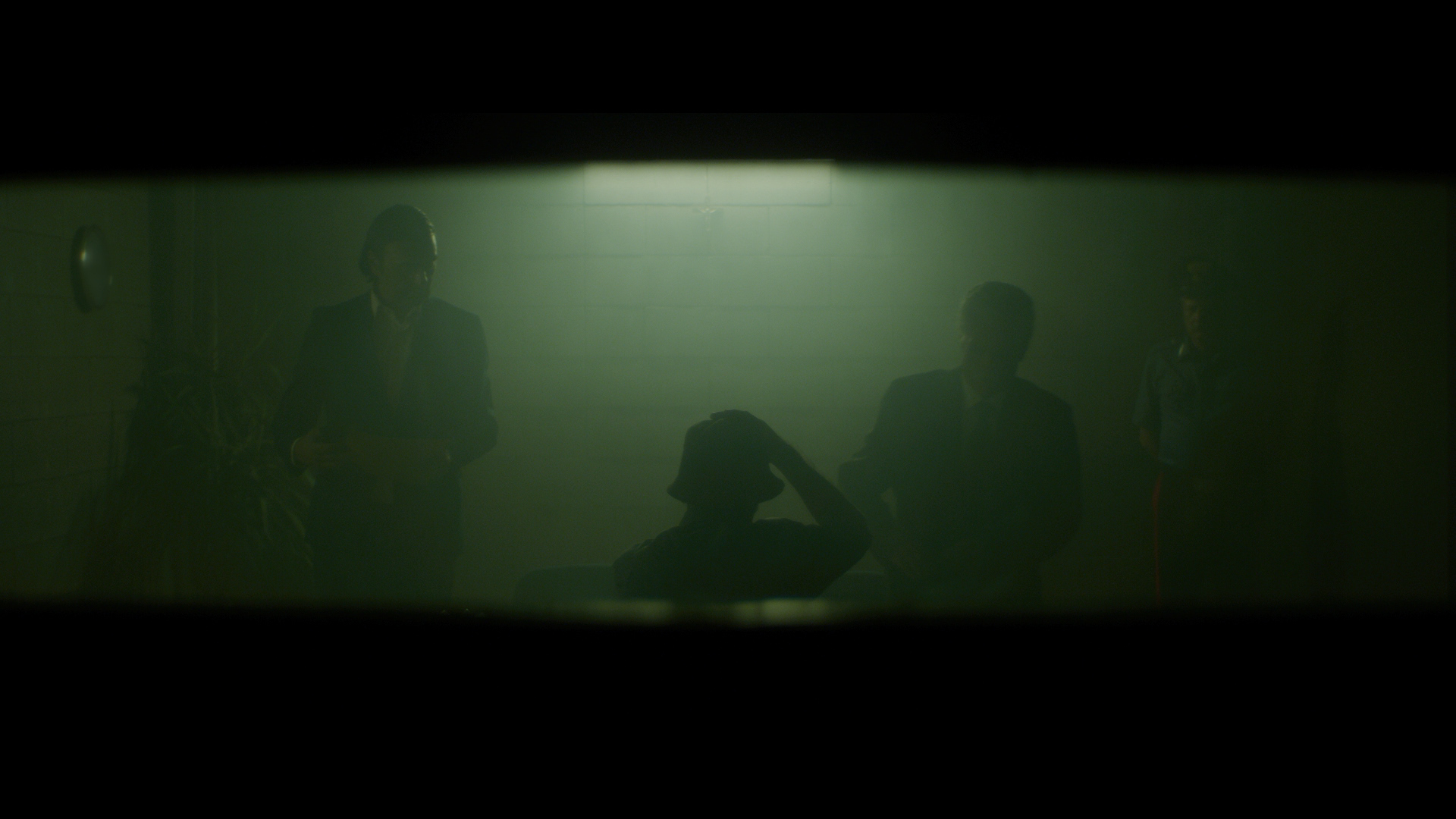 A dark cinematic frame from Sarah — La ragazza di Avetrana